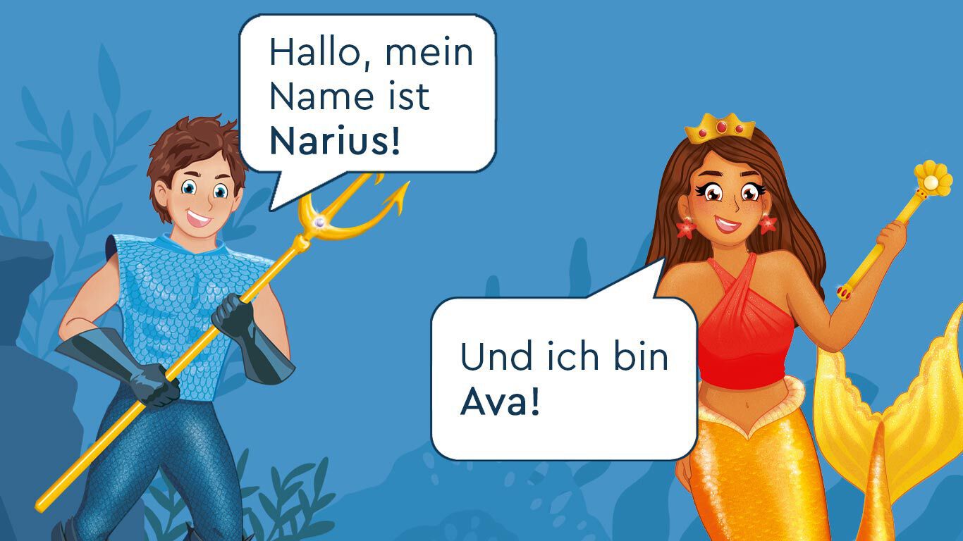 Hallo in unserer Unterwasserwelt! 